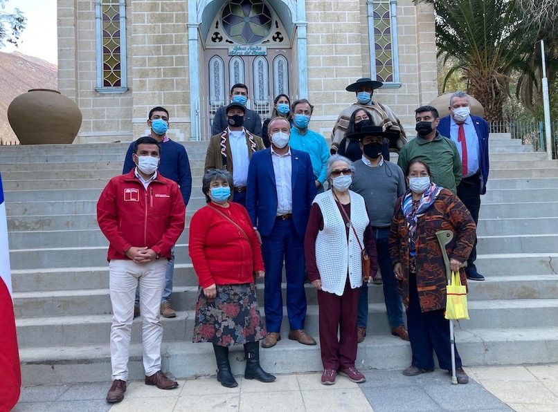 Plaza de Pisco Elqui muestra remozada cara para sus vecinos y visitantes