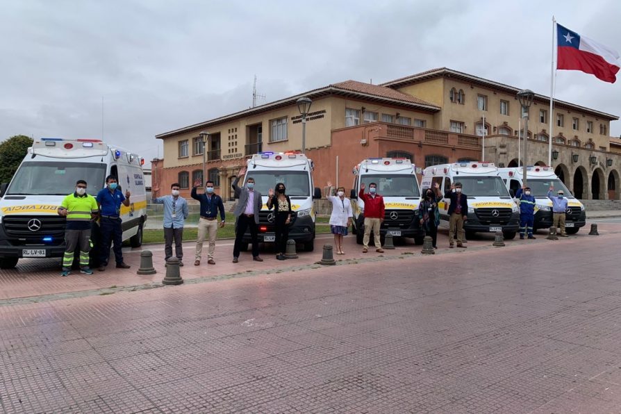 Cinco nuevas ambulancias potenciarán la atención de los hospitales de la región