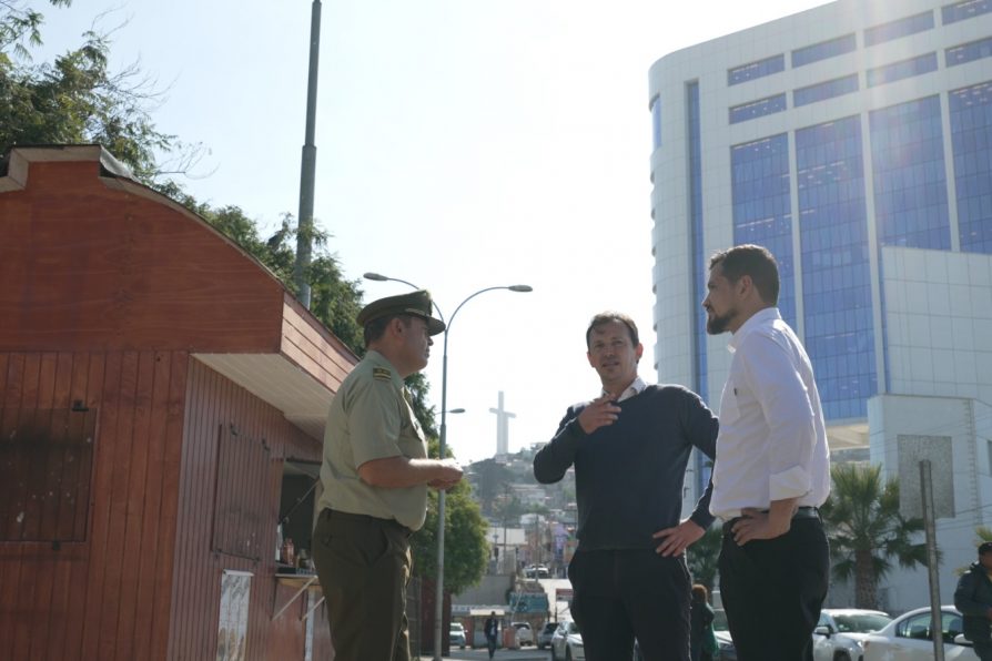 Concretan recuperación de espacios en Parque O´Higgins tras desocupación de cocinerías ilegales en Coquimbo