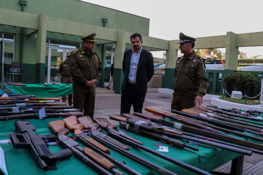 Casi 200 armas han sido devueltas de manera voluntaria en la provincia Elqui este año