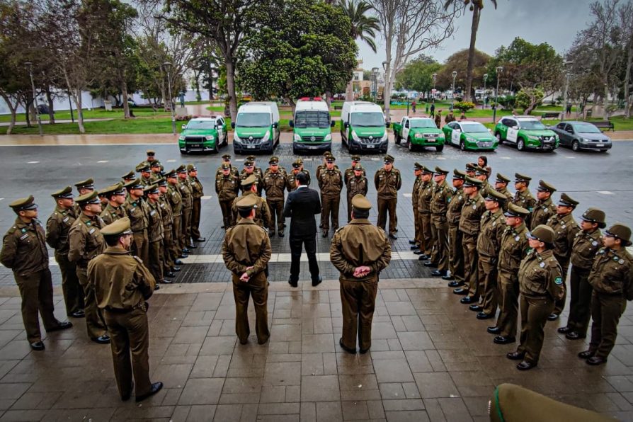 Llegan a la región 46 nuevos carabineros para reforzar el trabajo de seguridad