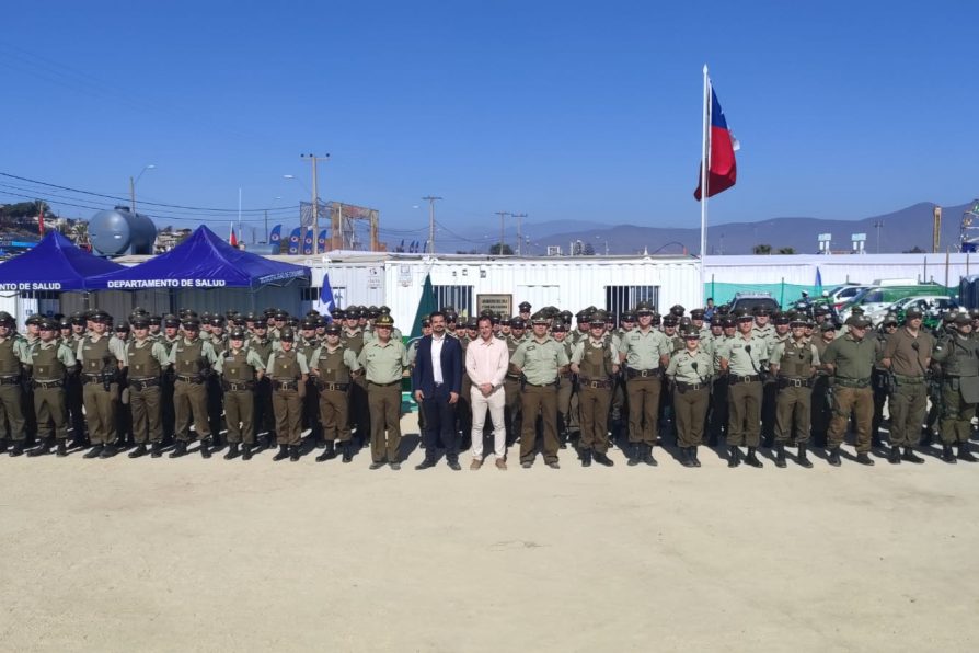 Carabineros inicia despliegues en pampillas de Coquimbo y San Isidro