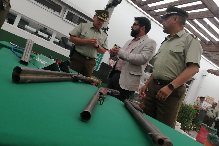 Con más detenidos, armas y plantas decomisadas, Carabineros cerró 2023 en la región