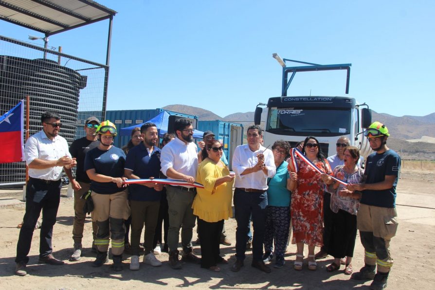 Río Huatulame en Monte Patria celebra la inauguración de un nuevo pozo y punto de carguío de agua potable