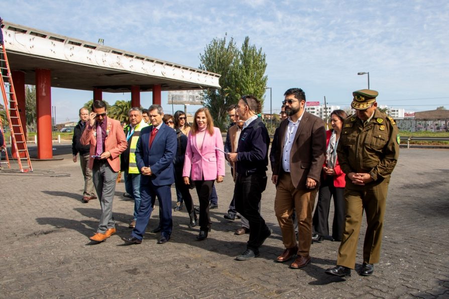 Avanza la recuperación de ex servicentro en la ruta 5 en La Serena