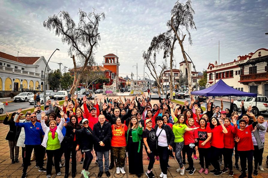 Realizan exitosa intervención deportiva en la Avenida Francisco de Aguirre