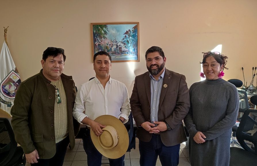 Delegado Presidencial y Alcalde de Paihuano revisan proyectos para el desarrollo de la comuna