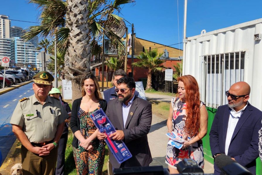 Con llamado a la prevención, refuerzan seguridad en el borde costero de La Serena y Coquimbo