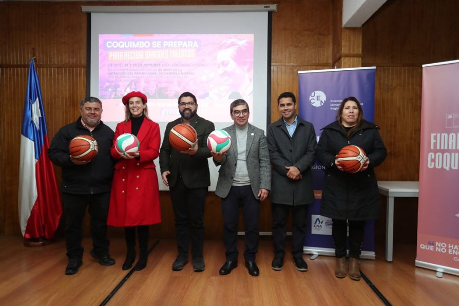 Región de Coquimbo presenta al Comité de Honor de la Final Nacional Juvenil de los Juegos Deportivos Escolares
