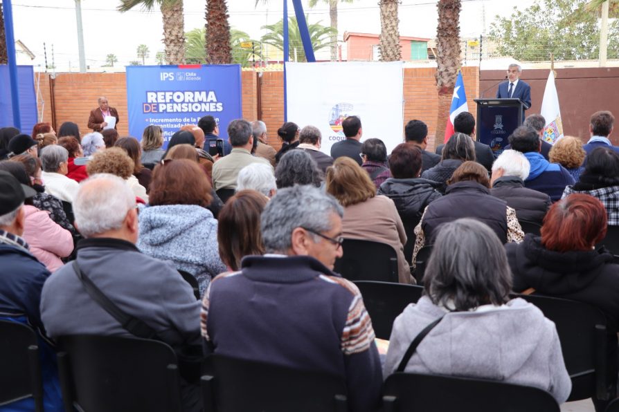 Gobierno destaca que más de 18 mil personas en la Región de Coquimbo recibirán el primer aumento de la PGU gracias a la Reforma de Pensiones