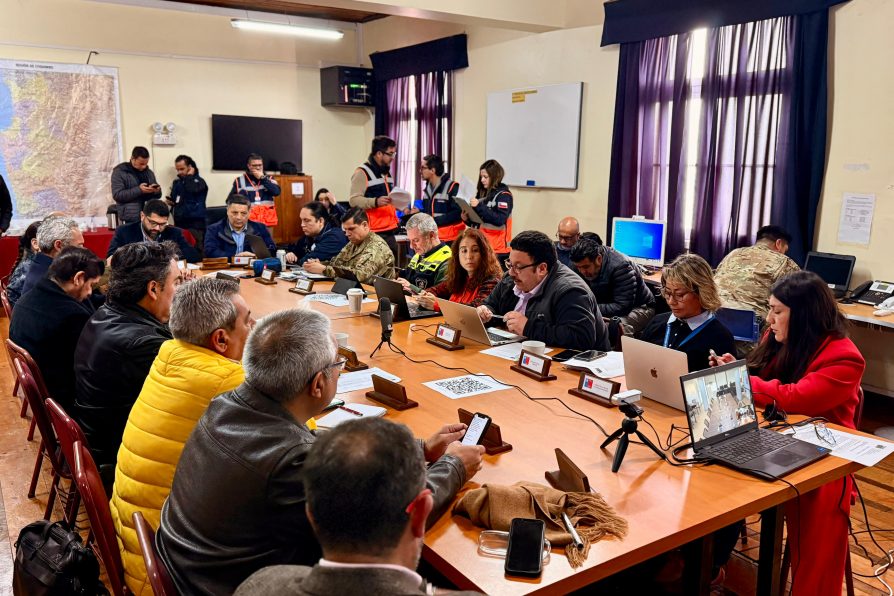 Autoridades regionales ponen a prueba capacidad de respuesta con simulacro de COGRID