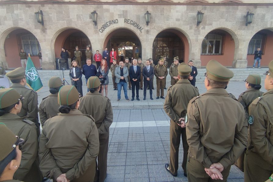 48 nuevos carabineros se integran a la región de Coquimbo para reforzar la seguridad