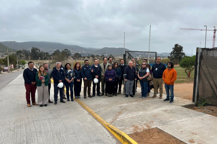 MOP y Salud entregan a la comunidad pavimentación de calle Braulio Arenas en La Serena