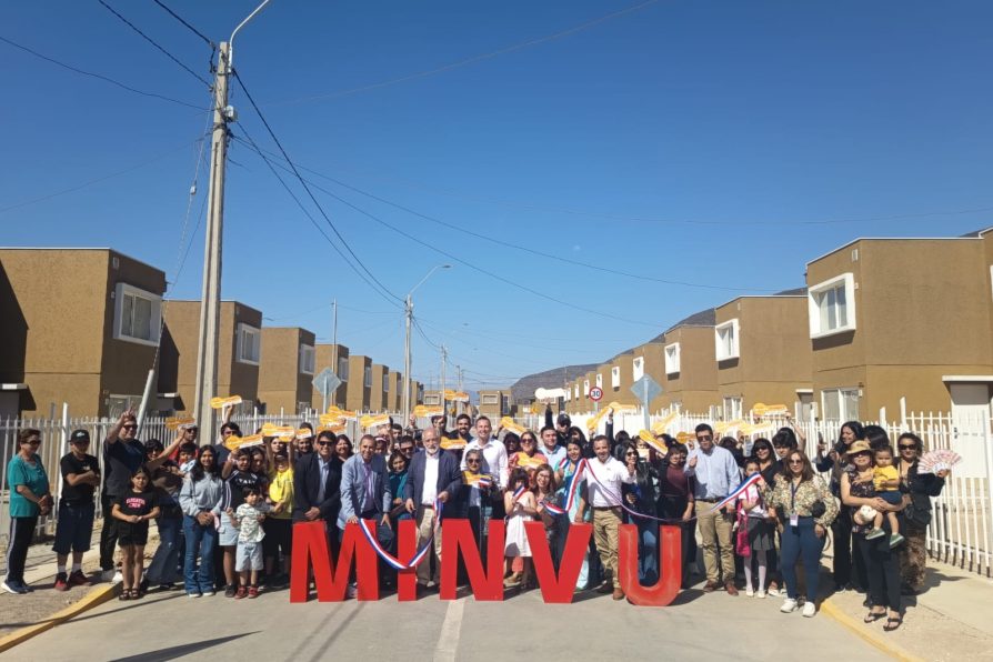 Minvu cumple la meta del Plan de Emergencia Habitacional en la Región de Coquimbo alcanzando las 12.490 viviendas entregadas
