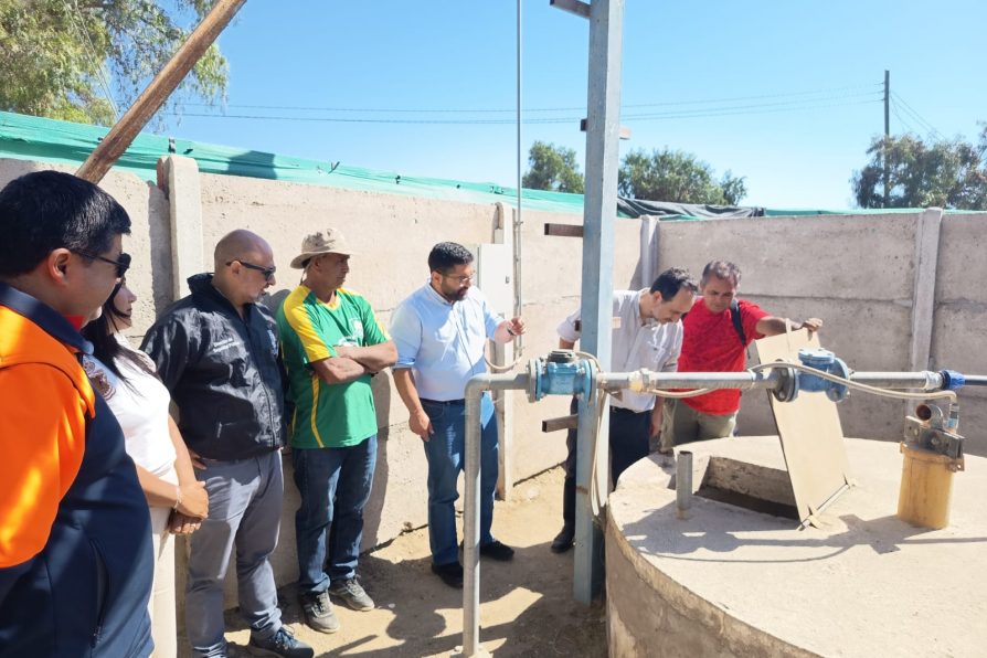 Gobierno avanza en soluciones de abastecimiento de agua para comunidades rurales de la Región de Coquimbo.
