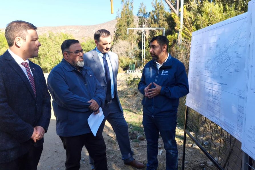 Proyecto busca fortalecer abastecimiento de agua potable en Illapel