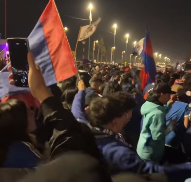 Delegación Presidencial confirma detenidos y sanciones tras hechos violentos en hotelazo de hinchas de la Universidad de Chile