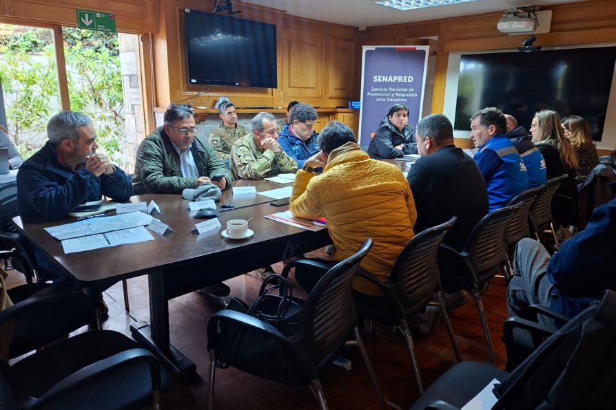 COGRID de Emergencia refuerza despliegue en terreno y coordinación de las medidas de emergencia