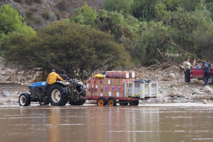Más de 581 toneladas de ayuda han sido distribuidas por el Gobierno a través de SENAPRED en la Región de Coquimbo.