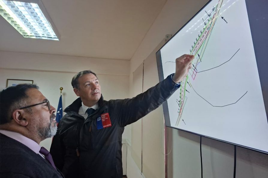 Primera etapa de reconexión de la Ruta 41 sector Puente El Arrayán estará terminada antes de Fiestas Patrias